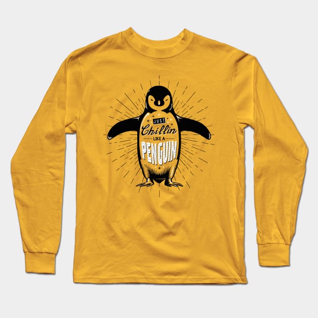 Just Chillin' Long Sleeve T-Shirt by Studio Kay